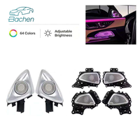 Kit de couverture de haut-parleur d'éclairage d'ambiance pour Mercedes Benz Classe E 2024, W214, LED multicolore, accessoires d'amélioration de l'atmosphère