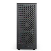 Boîtier de jeu esthétique minimaliste, vente en gros, compatibilité dimensionnelle complète, tour d'ordinateur, couverture verticale magnétique, boîtier de PC