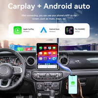 ZWNAV 12.1 pouces Android autoradio GPS DSP universel pour Android Jeep Wrangler 2018-2023 voiture multimédia Autoradio unité principale