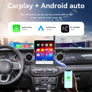ZWNAV 12,1 Zoll <span class=keywords><strong>Android</strong></span> Auto Stereo GPS DSP Universal für <span class=keywords><strong>Android</strong></span> Jeep Wrangler 2018-2023 Auto Multimedia Autoradio Head Unit - Product Image 4