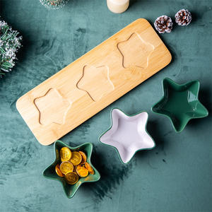 Offre Spéciale petit bol de noël à tremper, soucoupes de noël, assiettes à fruits, vaisselle - Product Image 6