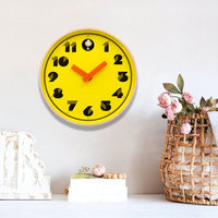 Reloj de Pared con Diseño de Péndulo Infinity Time, Reloj de Cuco para Regalo, Reloj de Pared Original con Mecanismo de Reloj de Cuco