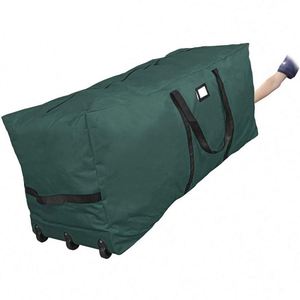 Bolsa de Almacenamiento para Árbol de Navidad Impermeable, Resistente a la Humedad y al Polvo, con Asa, Material de Tela Cuadrada de PP, para Uso en Interiores y Almacenamiento en Exteriores - Product Image 1