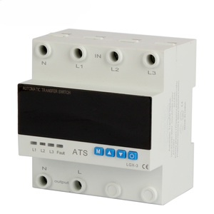 Protecteur de tension automatique solaire 63a 80a 100a, interrupteur de transfert de phase avec limite de surintensité pour ATS triphasé - Product Image 5