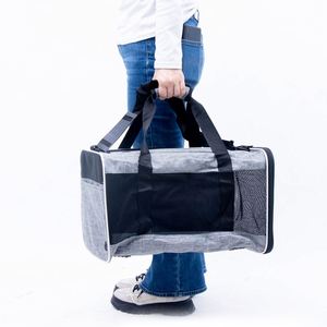Bolsa de Transporte para Mascotas, Plegable, Portátil, para Perros y Gatos, con Cierre, Transpirable, para Viajes - Product Image 4