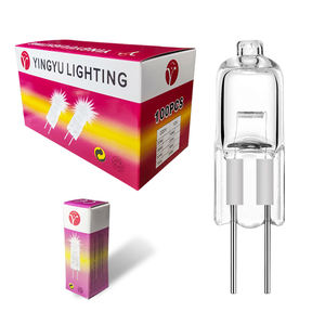 <span class=keywords><strong>Ampoule</strong></span> halogène <span class=keywords><strong>12V</strong></span> <span class=keywords><strong>20W</strong></span> <span class=keywords><strong>G4</strong></span> en verre transparent 2700K blanc chaud doux pour décorations et usage extérieur - Product Image 4