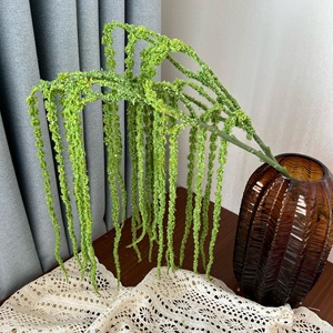 <span class=keywords><strong>Amaranto</strong></span> Artificial de Alta Calidad, Simulación de <span class=keywords><strong>Flor</strong></span> de <span class=keywords><strong>Amaranto</strong></span> Artificial Colgante para Decoración de Bodas - Product Image 3