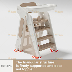 Silla <span class=keywords><strong>de</strong></span> Comedor Plegable Antivuelco para Niños OEM ODM, Taburete Infantil <span class=keywords><strong>de</strong></span> HDPE Ecológico, Torre <span class=keywords><strong>de</strong></span> Aprendizaje, Logotipo Personalizado - Product Image 4