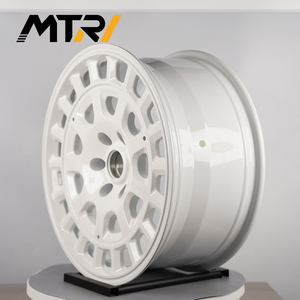 Jantes en alliage MTRI Snow Rally Off Road Rally 17x8.0 Satin White Multi Window Twelve Spoke - Product Image 2