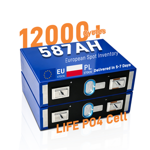 Batería LiFePO4 CATL 587AH con 12000 ciclos de vida útil, en stock en la UE, 560AH 600AH 628AH MB56, Celdas de Litio Prismáticas Solares DIY Grado A 12V 24V 48V - Product Image 1