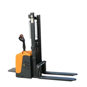 Shanding CDD20 Max.load 2 Ton Lift 3 Meters Stand Able Electric Pallet Stacker Forklift Truck