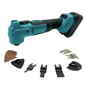 Personalizable inalámbrico sin escobillas oscilante multiherramienta oscilante <span class=keywords><strong>pala</strong></span> batería de litio 2AH 18V-21V - Product Image 1