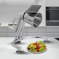 Draagbare Multifunctionele 3-In-1 Fruitgroenteschiller Gekarteld En Platte Mesrasp Flesopener Meloen Keukengadget