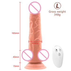 Gesimuleerde Telescopische Swingende Penis Medische Vloeibare Siliconen Dildo Kunstmatige Penis Vibrator Seksspeeltjes Voor Vrouw Seksproducten - Product Image 3