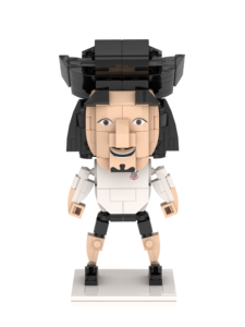 Figurine de blocs de construction personnalisée de légende du football avec maillot imprimé, ornement de bureau MOC, faible MOQ, souvenir pour supporter de football, livraison rapide - Product Image 4