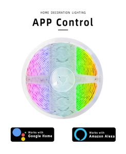 Độ sáng cao 24V thông minh dải đèn <span class=keywords><strong>ul</strong></span> <span class=keywords><strong>CE</strong></span> ws2812b smd6060 <span class=keywords><strong>LED</strong></span> Strip Lights trang trí đối với trang chủ - Product Image 2