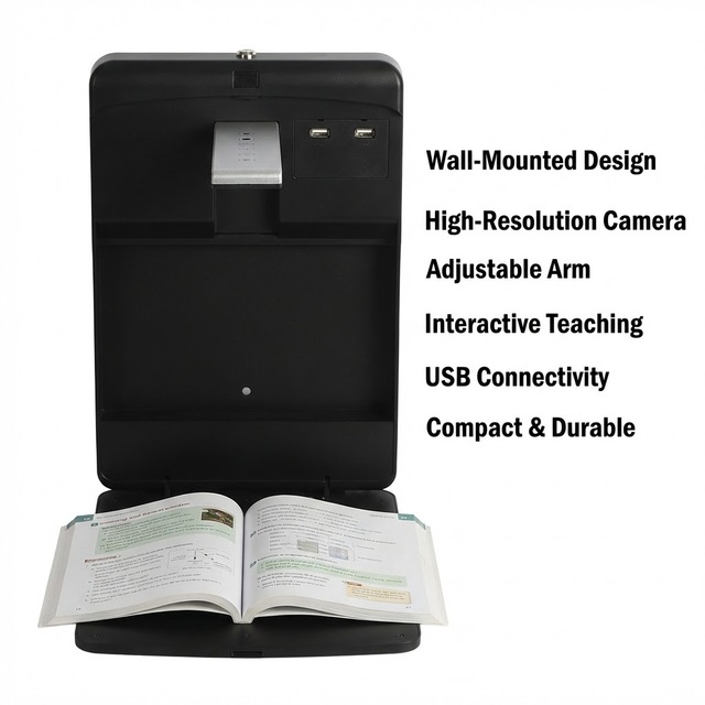 8 13 16 Megapixels HD Plastic Multi-Functional OCR Wall-Mounted Document Scanner Video Presenter A3 for Smart Classroom Teaching