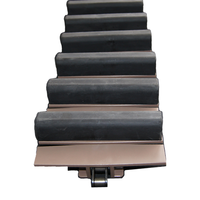 Support chaînes de préhension en plastique, pour Service personnalisé OEM ODM, en plastique, profil convexe Vertical, façonnage latérale
