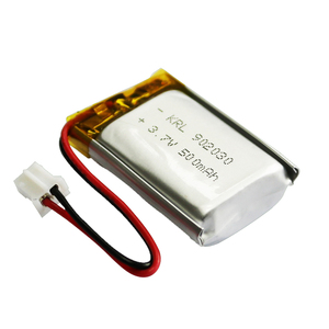 Batterie au lithium polymère 3,7 V 902030 500 mAh avec connecteur personnalisé, cellule Lipo rechargeable pour caméra embarquée et enregistreur vidéo - Product Image 1