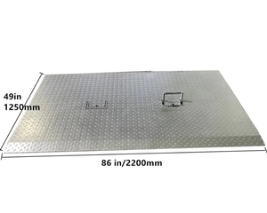 <span class=keywords><strong>Ramp</strong></span> Kontainer <span class=keywords><strong>8T</strong></span> untuk Peralatan Penanganan Forklift 1250x2200x160mm - Product Image 1