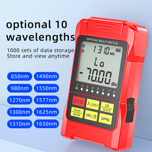 SIXIANTO S70 Medidor <span class=keywords><strong>de</strong></span> Potencia <span class=keywords><strong>de</strong></span> Fibra Óptica Recargable 4 en 1 con Luz Roja VFL para Prueba <span class=keywords><strong>de</strong></span> <span class=keywords><strong>Red</strong></span> - Product Image 5