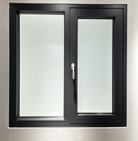 Ventana Abatible de Aluminio Multifuncional, Color Personalizado para Todos los Escenarios