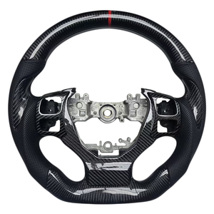 Volante Deportivo de Fibra de Carbono y Cuero Perforado para Lexus ES250 RX300 RX, Venta al Por Mayor - Product Image 1