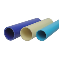 Tuyaux carrés en PVC transparents de différentes longueurs, couleur personnalisée, sur mesure, qualité mobilier, résistants aux UV, haute pression