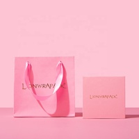Boîte à bijoux de luxe avec logo personnalisé avec miroir Conception d'emballage en papier Ensemble cadeau de collier de bijoux Bague Boîtes d'emballage avec sac