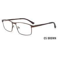 2025 prix usine hommes montures optiques classique métal clair lentille lunettes avec style coloré en gros pas cher montures de verre pour les yeux