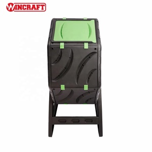 Poubelle à compost culbutant 65L Poubelle à compost Tumbler Garden Tumbling Composter - Product Image 4