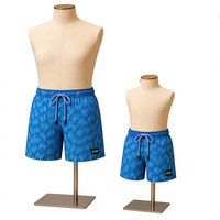 Fabrication de maillots de bain, design personnalisé imprimé, tissu recyclé, séchage rapide, boardshorts de plage, shorts de surf, maillots de bain assortis pour la famille