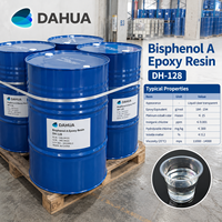 Resin Epoksi 128 NPEL-128 Cairan Bening Transparan Kemurnian Tinggi Resin Bisphenol A untuk Perekat Lantai Pengecoran Enkapsulasi