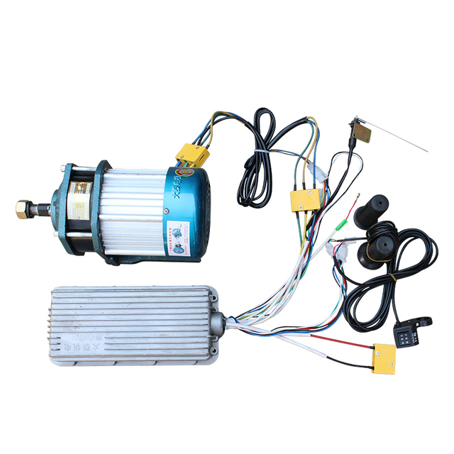 1kw 60v Motor Permanent Magnet with Controller Set