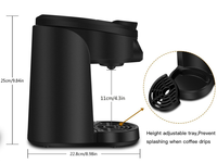 Machine à café électrique Keurig K-Supreme à portion individuelle K-Cup pour usage domestique, hôtelier et extérieur