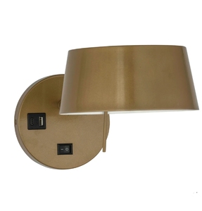 Black Color Double Light <b>Wall</b> Lamp with Glass Lampshade for Hotel - Product Image 3