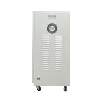Régulateur de tension SVC monophasé à servomoteur en cuivre de qualité médicale AC 15kVA-30kVA, certification CE/ISO9001, efficacité 0,96