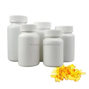 Botol Pil Plastik 10ml-500ml HDPE PET Botol Pil Kapsul Farmasi Dengan Segel, Wadah Botol Vitamin Obat - Product Image 1