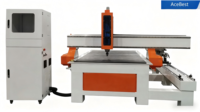 Machine de gravure CNC à quatre axes 1325 avec système de contrôle DSP, broche simple multifonctionnelle, moteur de broche 6KW, boîte de vitesses et roulement