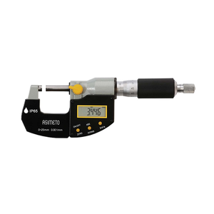 Digital Outside Asimeto <b>Micrometer</b> with Data Hold Max/Min Values Useful for Statistical Process Control (SPC) - Product Image 1