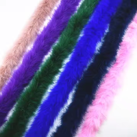 Boas en plumes de marabout de 2 mètres de long 10g 20g 30g 40g Boas en plumes de dinde douce et moelleuse pour le bricolage Costume dansant Halloween