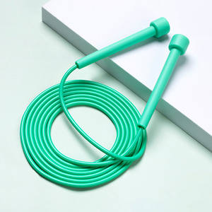 Corde à sauter professionnelle et durable en PVC de 6 mm, corde croisée solide avec poignée longue de 2,8 m, réglable, légère, non-intelligente, pour l'exercice à domicile - Product Image 5