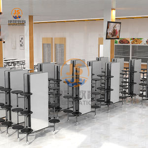 <span class=keywords><strong>Table</strong></span> de cafétéria scolaire pliante, siège ovales, multiples, pour salle à manger - Product Image 4