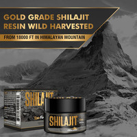 Vente en gros de Shilajit Puro original naturel 30g/50g de supplément de l'Himalaya pur en résine de Shilajit