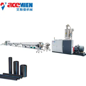 PE HDPE PPR Pipe Extrusion Line Plastic PVC Water Pipe Tube Extruder Making Machine For Sale