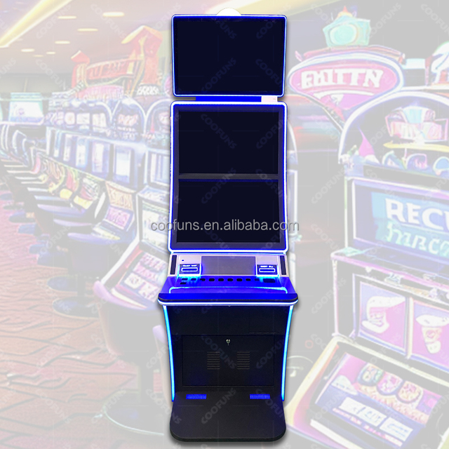 Factory Direct Sale Slots 23.8/27 Inch Triple Monitor Gaming Machines Arcade Coin Operated Metal Video Game Cabinet for Sale