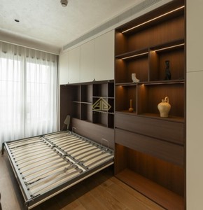 Letto a scomparsa moderno trasformabile a parete per un design flessibile della camera da letto - Product Image 2