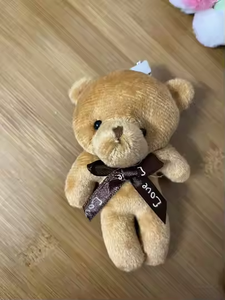 Mini Oso de Peluche de Dibujos Animados, Llavero, Colgante Decorativo para Bolsa, Coche, Mochila - Product Image 4