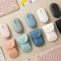 Mouse Magic Fashion PU Leather Wireless Mouse Holder Pouch Mouse Protective Case Sleeve Cover Magic Mouse Storage Bag