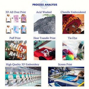 T-shirts graphiques personnalisés imprimés pour hommes, impression sérigraphique, vintage, effet délavé, t-shirt homme surdimensionné - Product Image 3